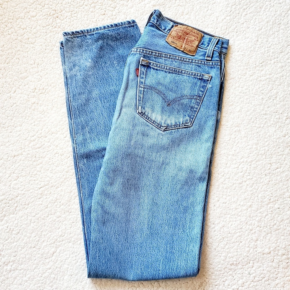 LEVI'S 501 BUTTONFLY VINTAGE JEANS ~🎊3XHP🎊 - Picture 11 of 11